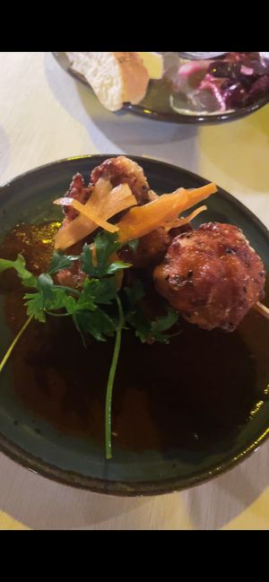 Cauliflower bbq sauce   at Windmill Restaurant in Paphos