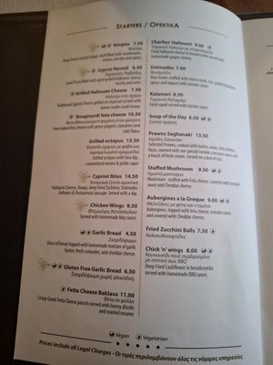  at Windmill Restaurant in Paphos