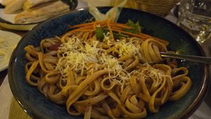 Linguine at Windmill Restaurant in Paphos