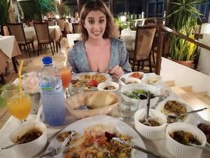 So much food!! at Windmill Restaurant in Paphos