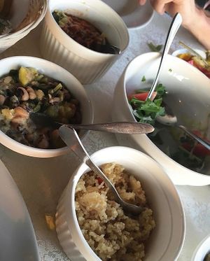 Vegan meze for two at Windmill Restaurant in Paphos