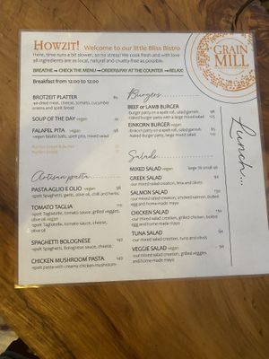   at The Grain Mill - Organic Bistro and Shop in Knysna