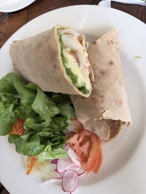 Falafel Wrap  at The Grain Mill - Organic Bistro and Shop in Knysna