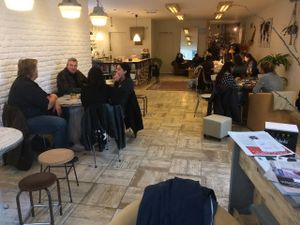 Interior view at KAFETHEA in Maastricht