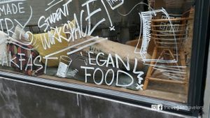 vegan food at KAFETHEA in Maastricht