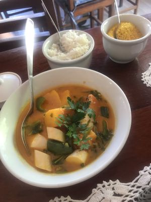 Moqueca vegana at Pimenta Verde in Jericoacoara