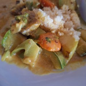 Couscous terra do sol at Pimenta Verde in Jericoacoara