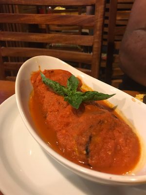 Berinjela e abobrinha na grelha - vegano at Pimenta Verde in Jericoacoara