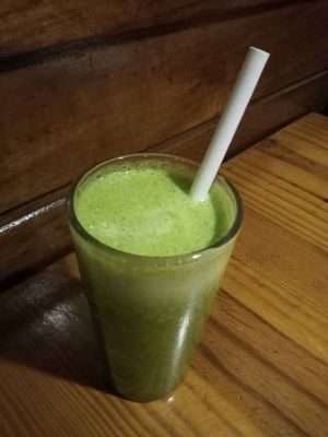 Suco detox at Pimenta Verde in Jericoacoara