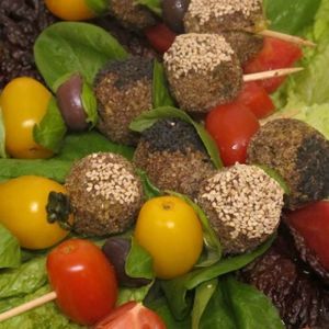 Vegan Meal at Manjares Veganos in Buenos Aires