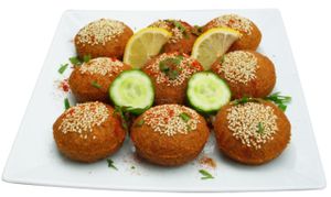 Falafel at Falafel Sziget in Budapest