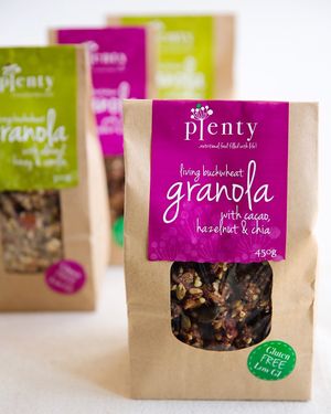 We make our own raw granola in house... activated & dehydrated for optimum nutritional value.
(photo by Jessica Shaver) at The Little Shop of Plenty in Maylands