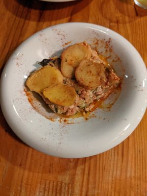 Moussaka at La Tavernaire in Valencia