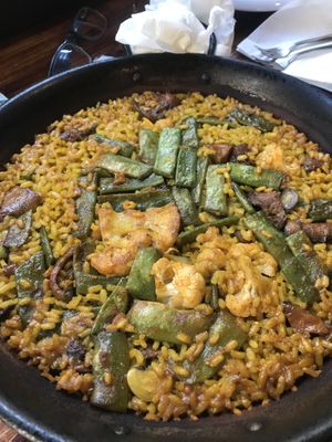 Paella  at La Tavernaire in Valencia