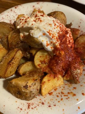 Patatas bravas   at La Tavernaire in Valencia