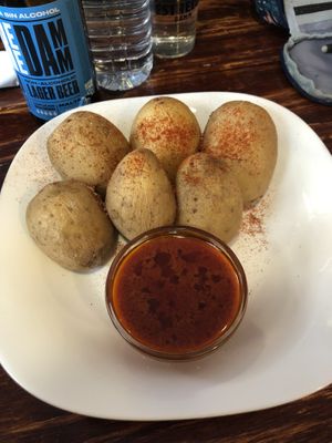 Papas  at La Tavernaire in Valencia