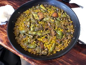 Paella  at La Tavernaire in Valencia