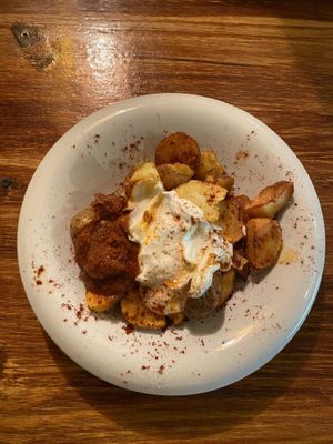 Patatas Bravas  at La Tavernaire in Valencia