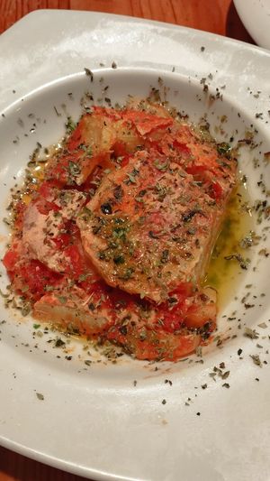 Milfulles d'esberginia at La Tavernaire in Valencia