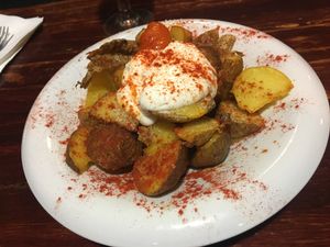 Patatas Bravas  at La Tavernaire in Valencia