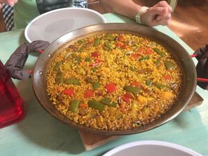 Paella  at La Tavernaire in Valencia