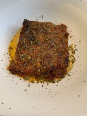 Musaka de berenjena at La Tavernaire in Valencia