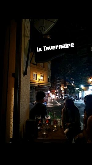 Outside at La Tavernaire in Valencia