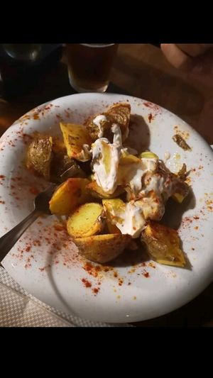 The best batat brava eveeeeeer !! at La Tavernaire in Valencia