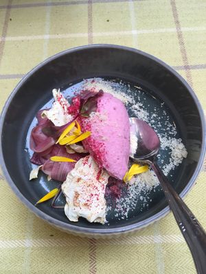 Dessert at Aed Restaurant in Tallinn