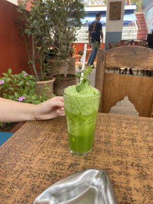   at Cafe Clock in Marrakech