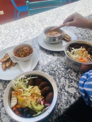   at Cafe Clock in Marrakech