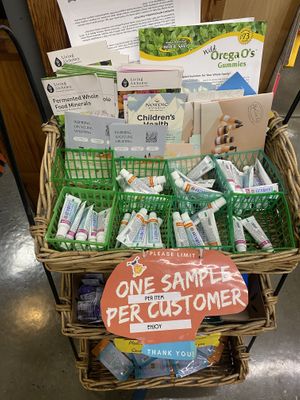 Beauty Section FREE Samples  at Alameda Natural Grocery in Alameda