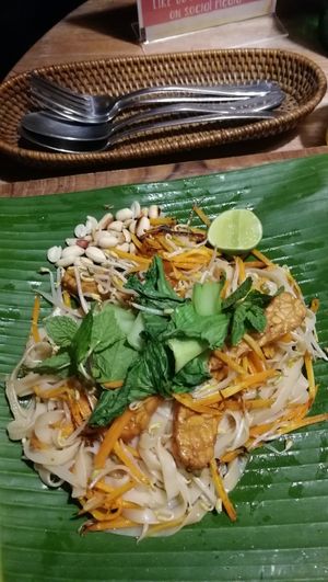 Island pad thai at Pisang Pisang in Lembongan