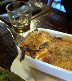 Gluten-free Lasagna - close-up at Vegetus 베제투스 in Seoul