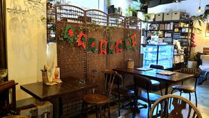 Interior of location - seating space at Vegetus 베제투스 in Seoul