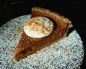 Pumpkin pie at Vegetus 베제투스 in Seoul