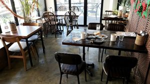 Interior of location - seating at Vegetus 베제투스 in Seoul