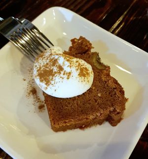Banana bread (gf) at Vegetus 베제투스 in Seoul