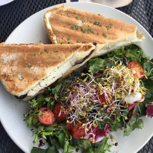 Another shot of the bulgogi sandwhich from 2018 at Vegetus 베제투스 in Seoul