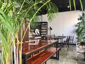 tables at Vegetus 베제투스 in Seoul