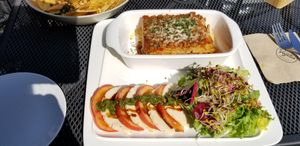 Soy sheets lasagne at Vegetus 베제투스 in Seoul