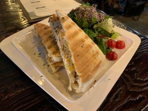 Bulgogi panini at Vegetus 베제투스 in Seoul