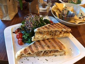 Bulgogi Panini at Vegetus 베제투스 in Seoul