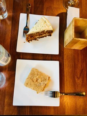 Carrot Cake and Coconut Cake at Vegetus 베제투스 in Seoul