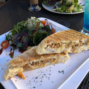 Tofu bulgogi panini at Vegetus 베제투스 in Seoul