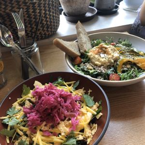 Vegan burrito bowl  at Vegetus 베제투스 in Seoul