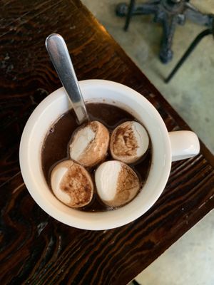 Hot chocolate  at Vegetus 베제투스 in Seoul