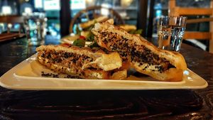 Bulgogi Panini at Vegetus 베제투스 in Seoul