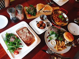 Their lasagna is the best at Vegetus 베제투스 in Seoul