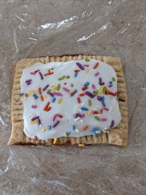 Pop tart at Vegan East in White Bear Lake